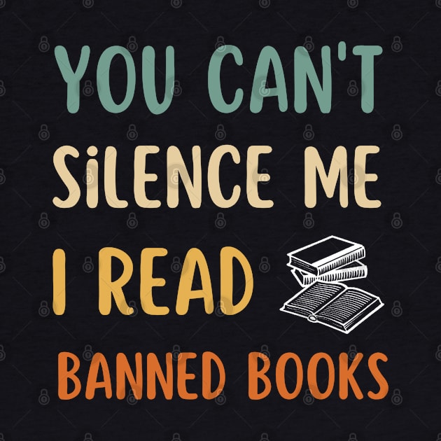 I read banned books T Shirt readers reading gift by Emouran